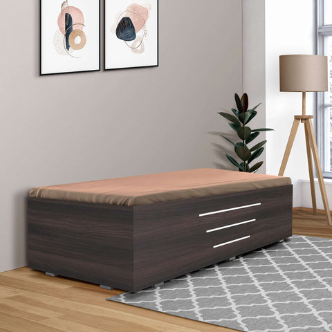 Ziyoo Single Bed With Box Storage