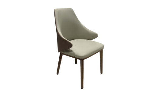 Metal Frame Dining Chair with Cushion