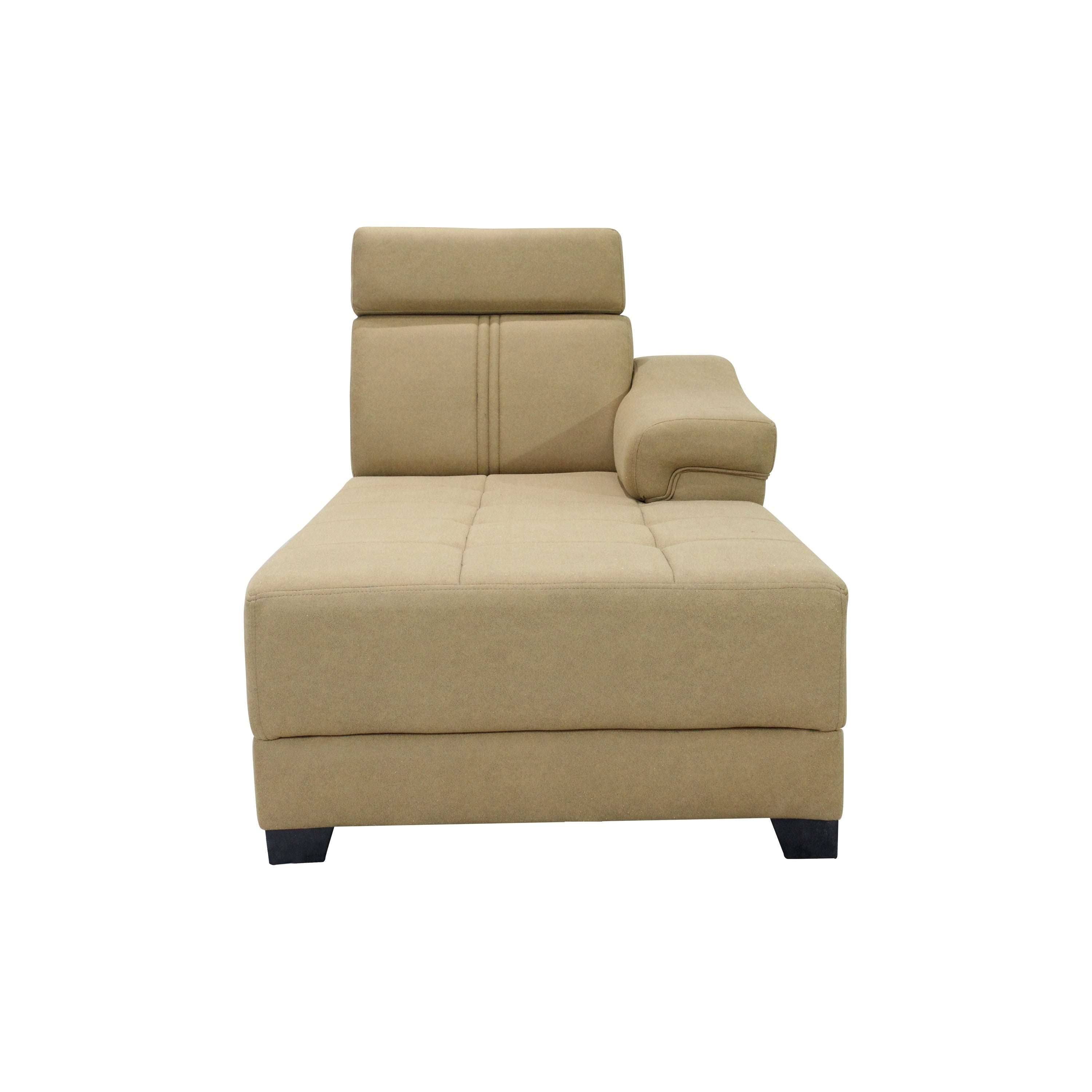 Xavier Fabric 5 Seater Lounger Sofa Set