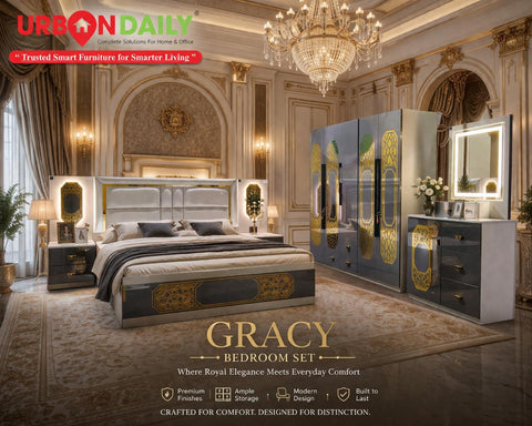 GRACY KING SIZE  BEDROOMSET