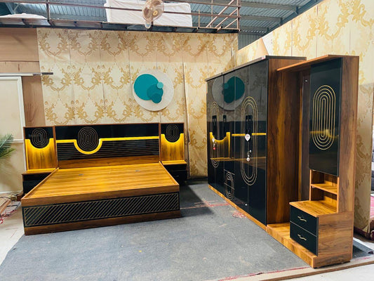 RUBIX KING SIZE  BEDROOMSET
