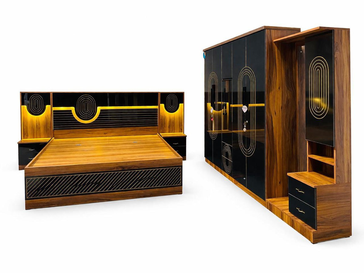 RUBIX KING SIZE  BEDROOMSET