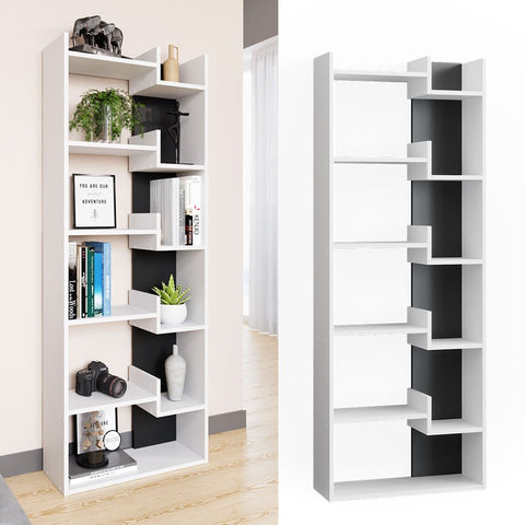 Open Book Shelf Storage Display Rack