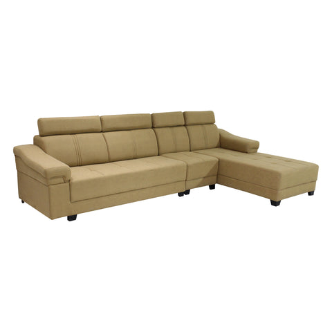 Xavier Fabric 5 Seater Lounger Sofa Set